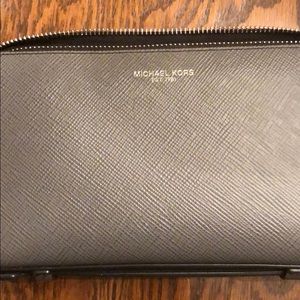 Grey authentic Michael Kora wallet